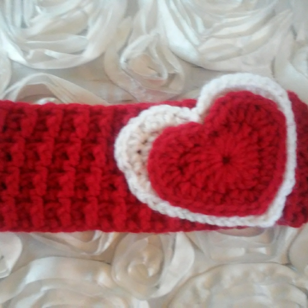 Handmade crochet headband/earwarmer